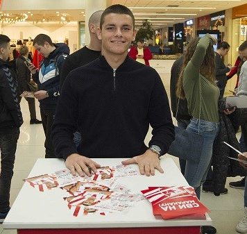 Дружење са навијачима пред Војводину