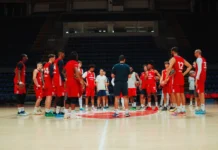 Црвено-бели тренирали, јачи за Дејана Давидовца