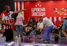 „Црвено-бела крв“ 34. пут прикупљена 801 јединица крви, Врање међу најуспешнијима са 122 донације