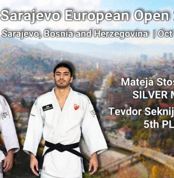 Матеја Стошић вицешампион Европског опена за сениоре у Сарајеву