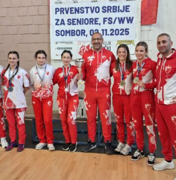 Звездине рвачице шампионке Србије