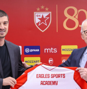 Звезда склопила партнерство са Eagles Sports Academy из Дубаија