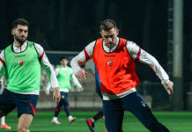 Звездин први тренинг у Анталији