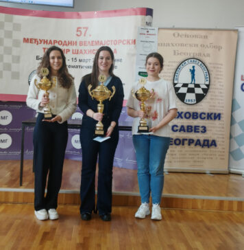 Великић прва, Срдановић трећа на 57. Велемајсторском турниру
