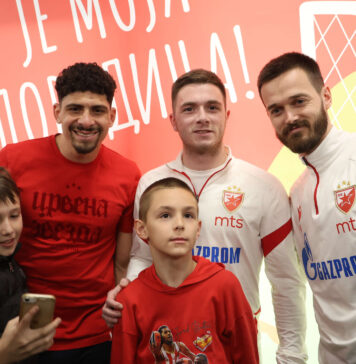 Фан зона за најмлађе против Спартака