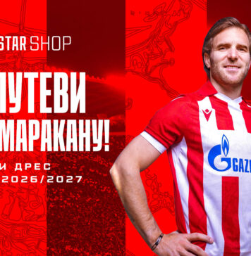 Звезда представила нови дрес за сезону 2026/27