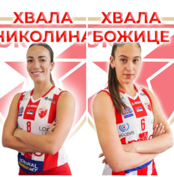 Одбојкашки клуб се захвалио Николини Лукић и Божици Марковић