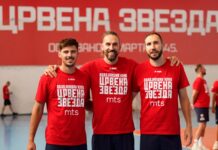 Одбојкаши Црвене звезде почели припреме