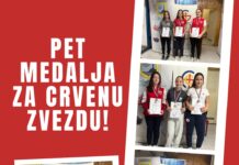 Пет медаља за Звездине стрелце